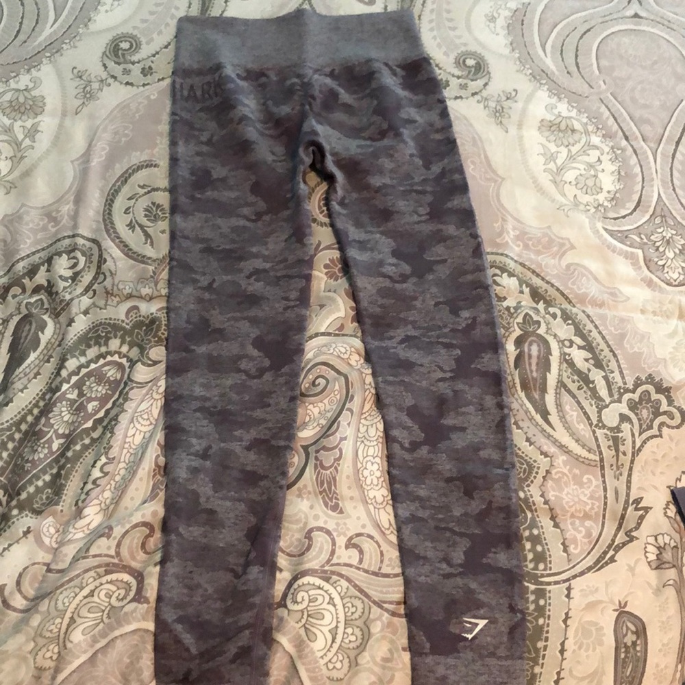 GYMSHARK Camo seamless leggings